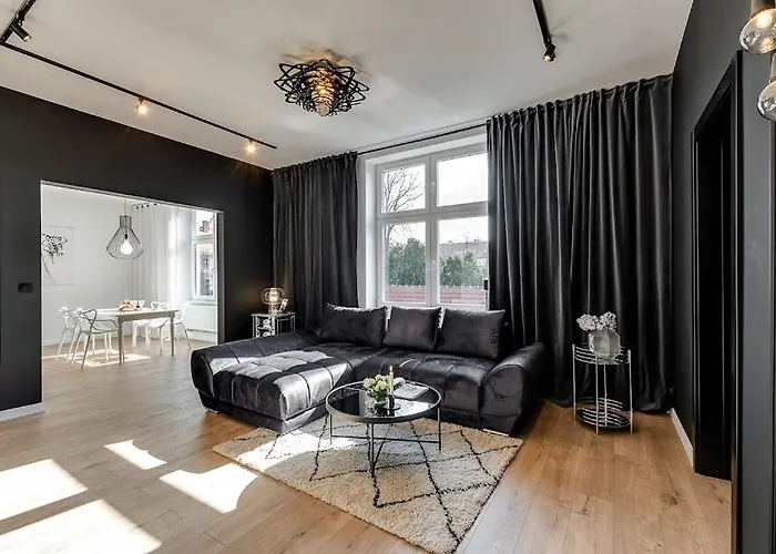 דירה Jan Iii Sobieski - Luksusowy L Z Darmowym Prywatnym Parkingiem