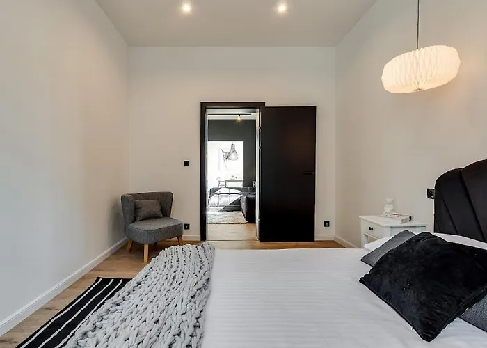 דירה Jan Iii Sobieski - Luksusowy L Z Darmowym Prywatnym Parkingiem גליביצ'ה